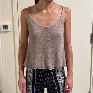BRANDY MELVILLE Aisha Crochet Tank